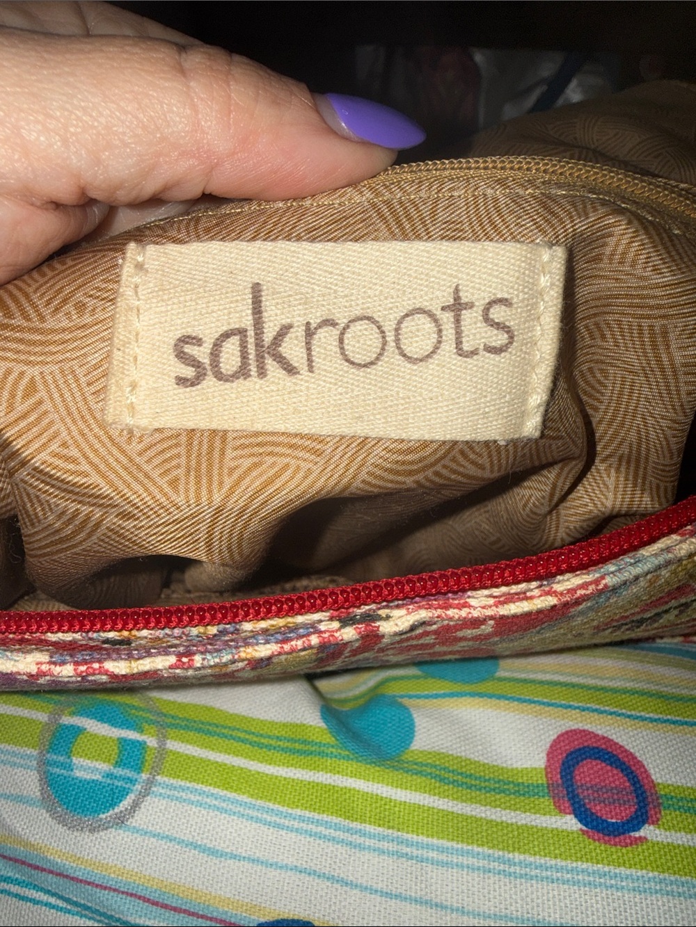 Sakroots Artistic Circle Convertible Flap Backpack - Picture 14 of 14